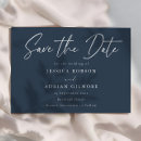 Search for navy wedding save the dates Blue