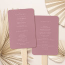 Search for dusty rose wedding programs Elegant