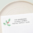 Search for holly return address labels Berries