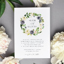 Search for blueberry wedding invitations Chic
