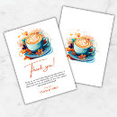Search for baby is brewing thank you cards Coffee baby shower