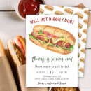 Search for hot dog birthday invitations Ketchup