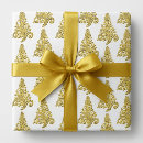 Search for gold christmas tree wrapping paper Chic