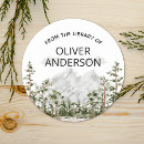 Search for classic bookplates Watercolor