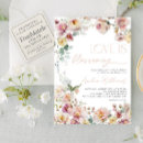 Search for pink blossoms invitations Modern