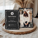 Search for black and silver birthday invitations 18th