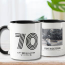 Search for for 70th birthday mugs Fun