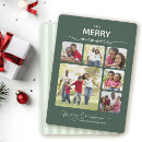 Search for 6 photo christmas cards Multiple photos