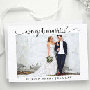 Search for just got married invitations Minimalist