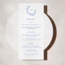 Search for monogram wedding menus Timeless