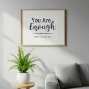 Search for you are enough posters Motivational