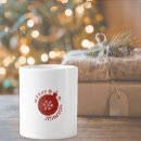 Search for name snowflake mugs Red