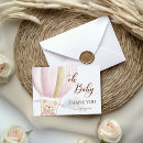 Search for hot pink thank you cards Script