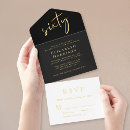 Search for black and gold 60th birthday invitations Script