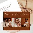 Search for new baby christmas cards Photo collage