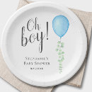 Search for oh boy baby shower plates Modern