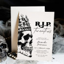Search for halloween 30th birthday invitations Mourning twenties