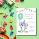 Search for koala party invitations Boy