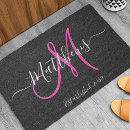 Search for newlywed doormats Initial