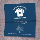 Search for dry cleaning business cards Launderette