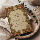 Search for pomegranate cards invites Antique floral