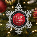 Search for 15th wedding anniversary christmas tree decorations Elegant