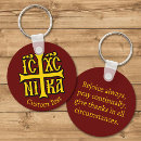 Search for conquer key rings Jesus christ conquers