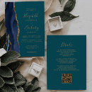 Search for teal blue wedding invitations All in one