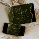 Search for olive green and gold wedding save the dates Elegant