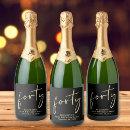 Search for 40th birthday wine labels Stylish