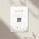 Search for classic wedding rsvp cards Qr code