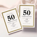 Search for elegant 50th anniversary invitations Celebration