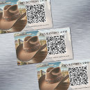 Search for cowboy hat business cards Cowgirl