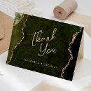 Search for olive green thank you cards Elegant