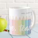 Search for live love teach mugs Colourful