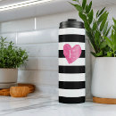 Search for pink and black striped mugs Watercolor