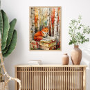 Search for woodland illustration posters Animal lover