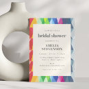 Search for rainbow bridal shower invitations Fun