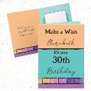 Search for 30th birthday cards Purple