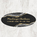Search for glitter name tags Black