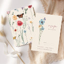 Search for simple rsvp cards Boho