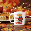 Search for turkey wobble mugs Thanksgiving