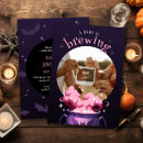 Search for witches brew invitations A baby is brewing