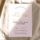 Search for company event invitations Elegant