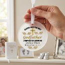 Search for godparent christmas tree decorations Baptism keepsake