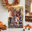 Search for folded thanksgiving cards Family photo