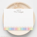 Search for kindergarten teacher note cards Rainbow