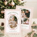 Search for bow christmas cards Gingham