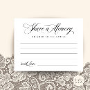 Search for memorial service cards Black and white