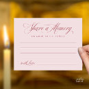 Search for pink roses memorial cards Celebration of life